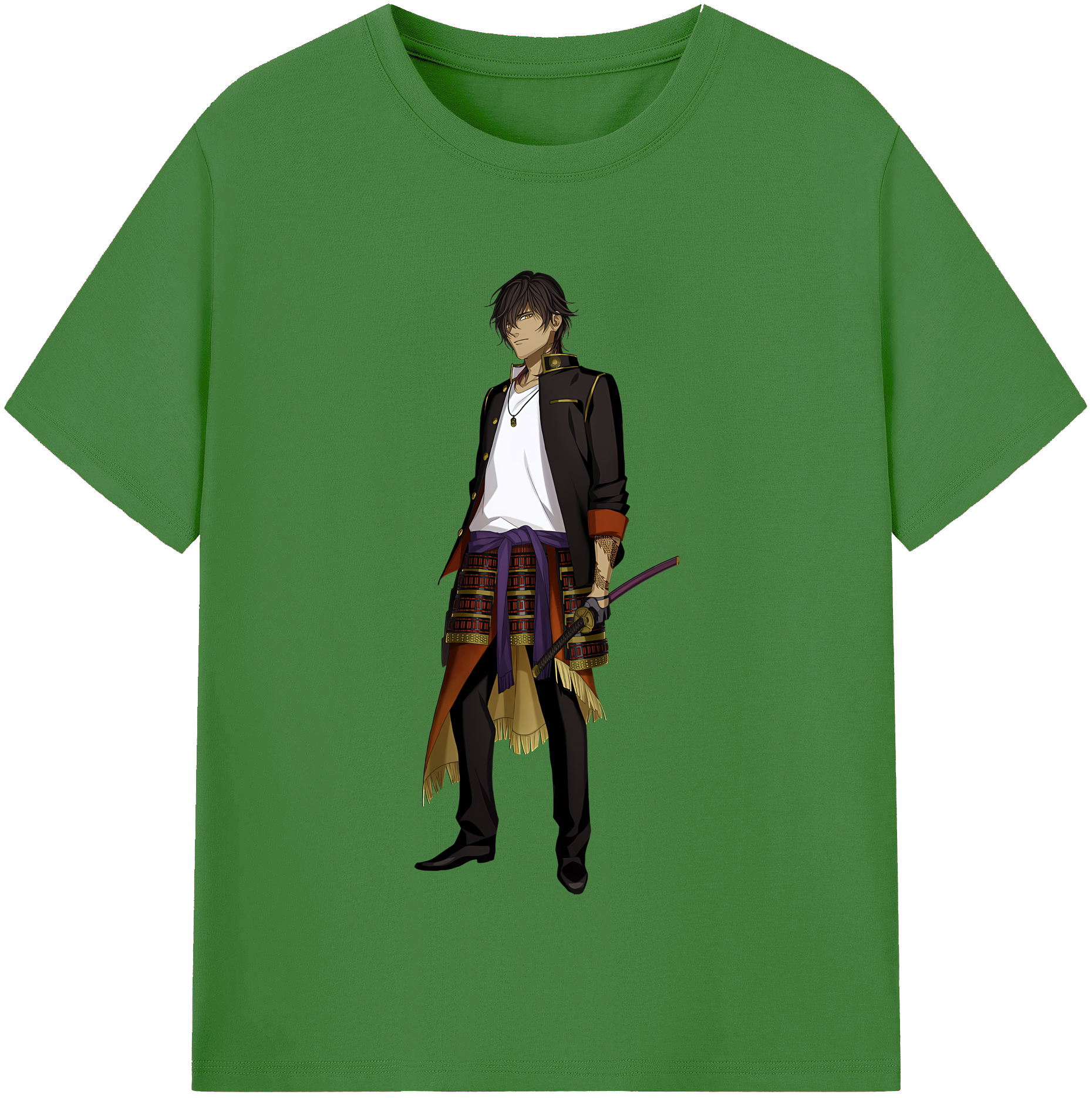 （画像用） 刀剣乱舞 Touken Ranbu レディースカジュアルプリントTシャツ（綿100％）